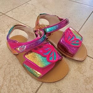 Sophia Webster Little Girl's & Girl's Butterfly Sandals